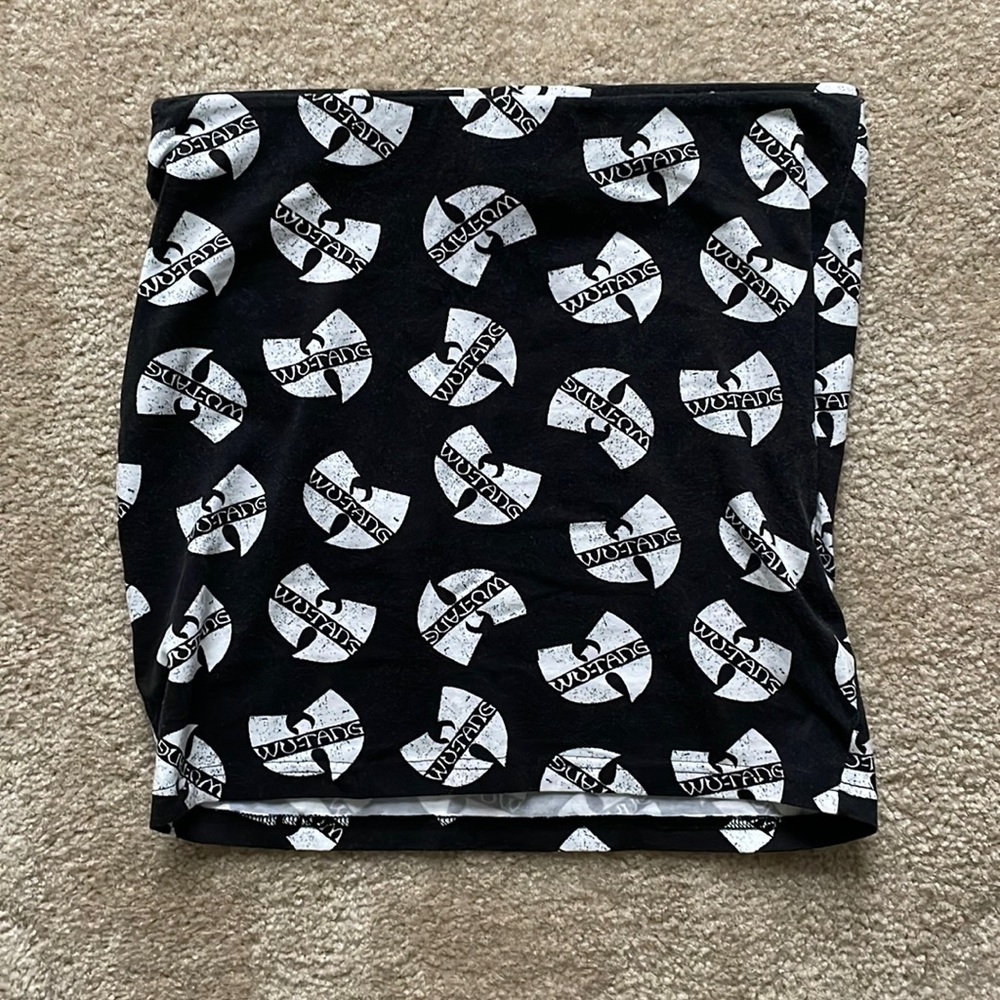 Wu tang bodycon skirt